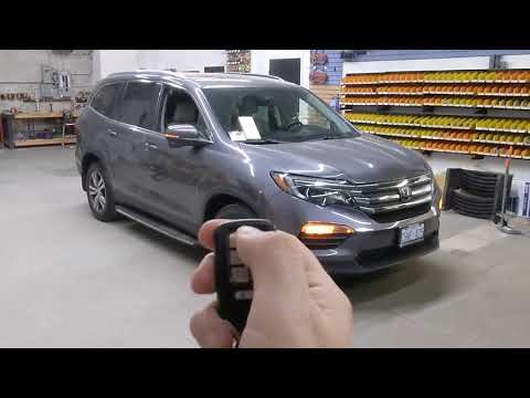 Remote Start Your Honda Pilot with the OEM Key #lockdownsecurity - YouTube