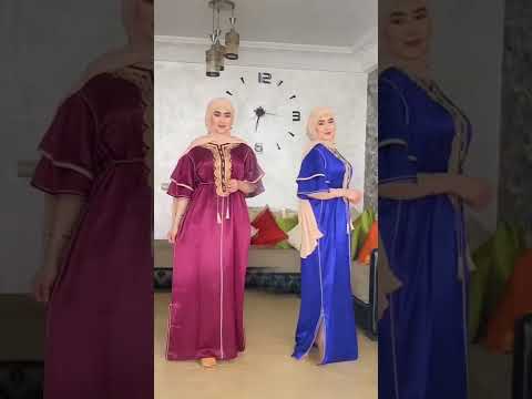 تنسيقات ملابس محجبات قفطان المغربي