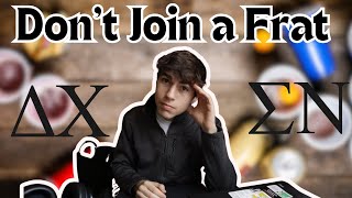 the truth about joining a fraternity...