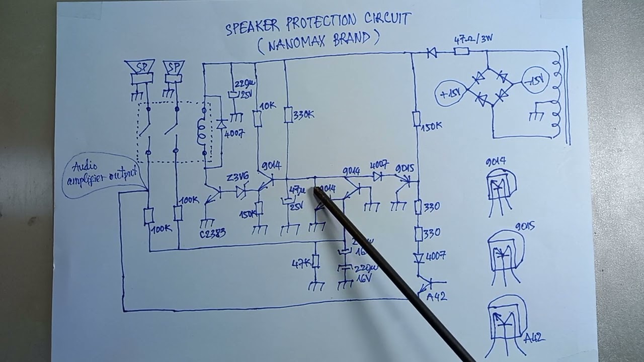 Analyze The Speaker Protection Circuit