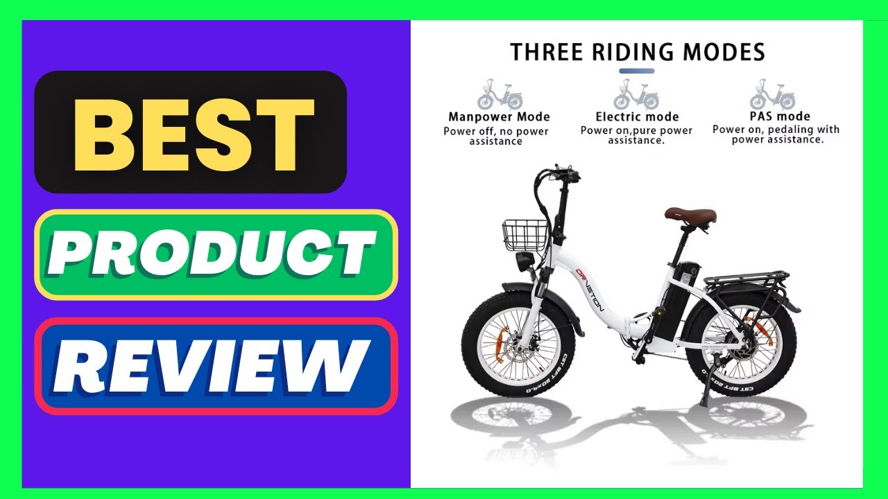 E Bike Folding 750W Powerful Motor 48v40Ah Lithium B