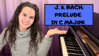 BACH PRELUDE IN C MAJOR BWV 846 PIANO TUTORIAL // J. S. Bach: The Well-Tempered Clavier (Book I)