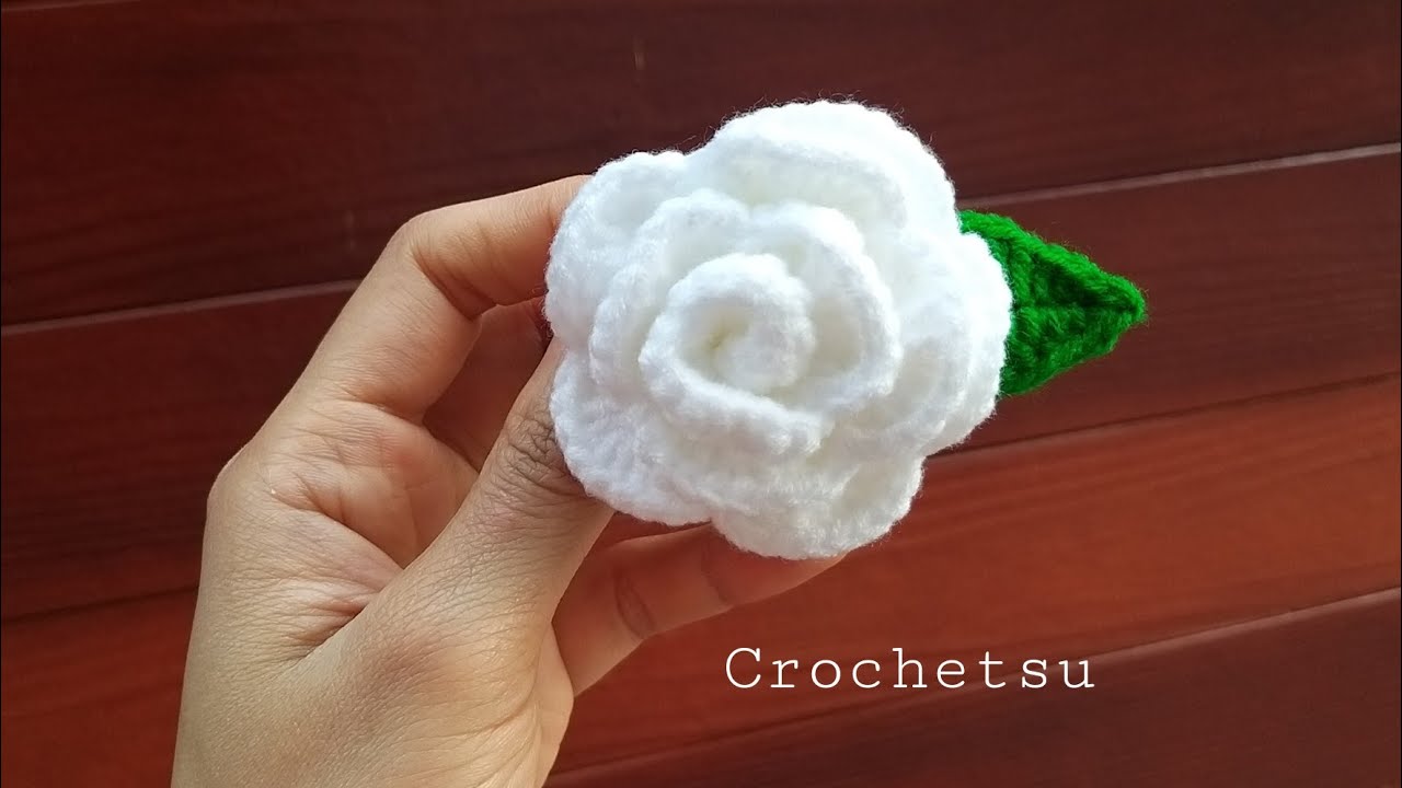 DIY နှင်းဆီပန်းခေါင်းစည်းကြိုးထိုးနည်းလေး