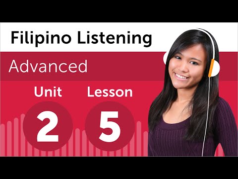 Filipino Listening Practice - Talking to a Supplier in Filipino