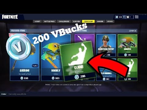 ALL 200 VBuck *GREEN* emotes! (Or cheaper) July 2018 - YouTube