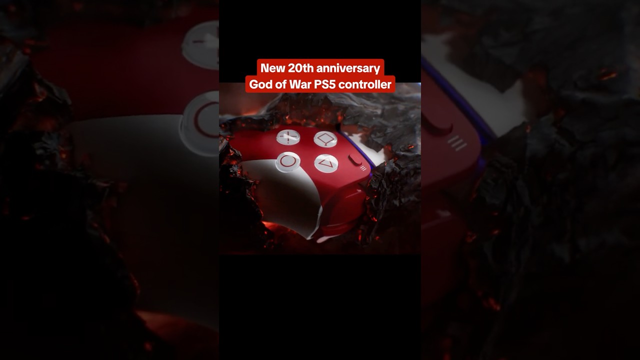 A new God of War DualSense Wireless Controller is coming soon! 