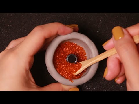 ASMR 간질 간질 팅글 파티 돌 귀 / Tickle tickle stone ears / むずむずと石耳