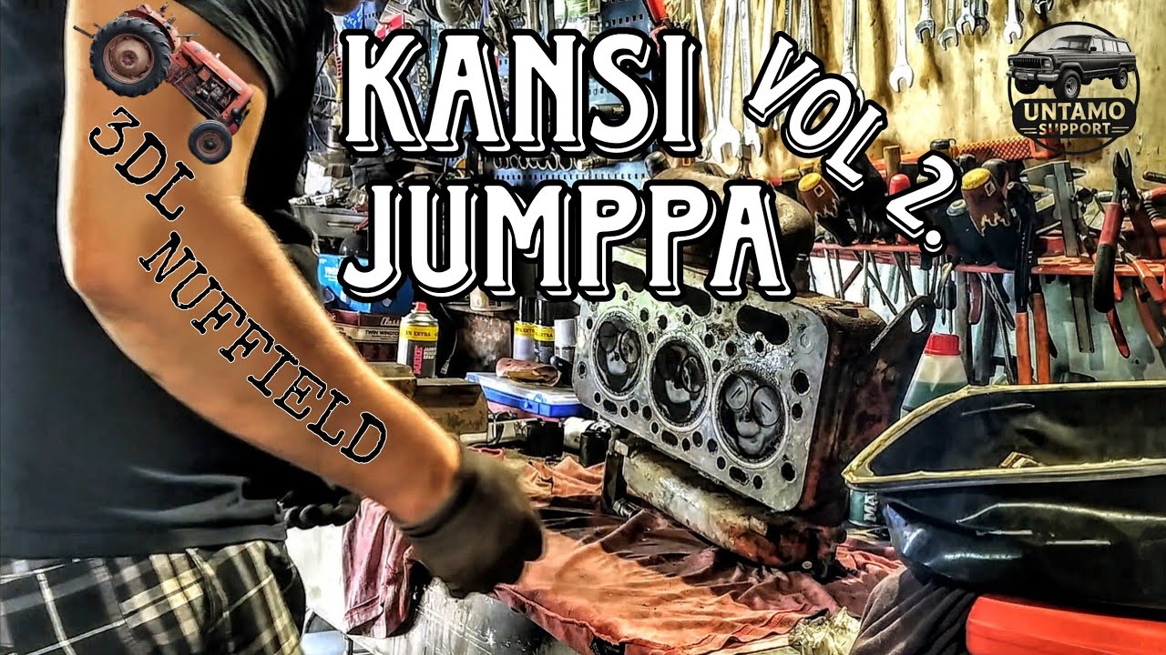 Nuffieldin kansiremontti vol. 2 – Tiiviste palanut! 🔧🚜