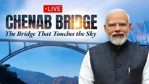 PM Modi inaugurates Anji bridge - India’s first cable-stayed rail bridge | J&K |Omar Abdullah