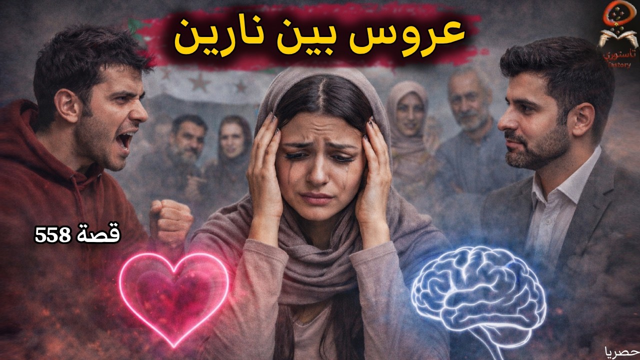 عروس بين نارين ❤️‍🔥 قصة من سوريا