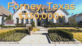 HIGHLAND HOMES Model Home Tour in Devonshire | Living in Dallas Texas: Forney, Texas