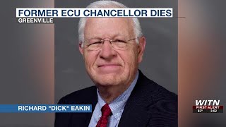 Former ECU Chancellor Richard Eakin dead at 86