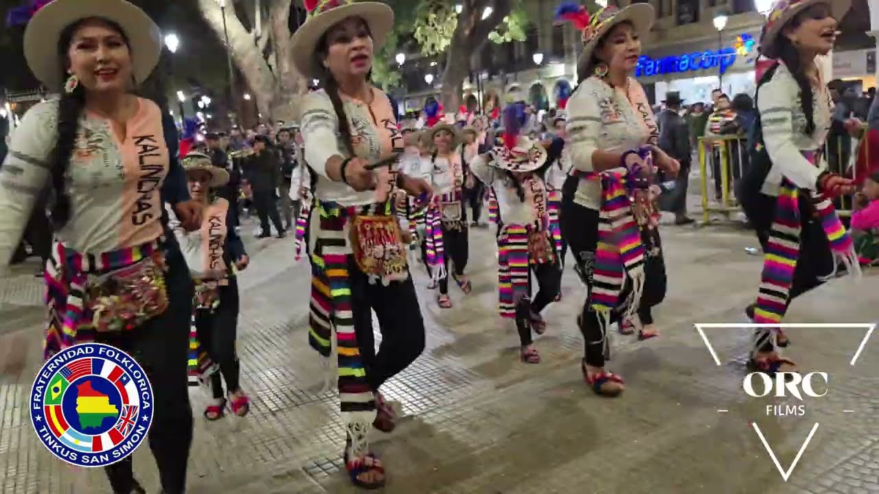 Convite Virgen Urkupiña 2024❤️💙 Tinkus San Simon