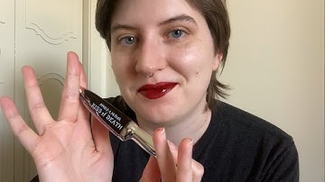 Makeup a Murder Bloody Lip Stain Review (Soft Spoken ASMR) | HALLOWEEN 2025