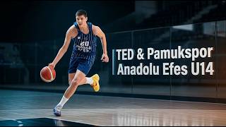 Hamza Kotancı Highlights vs TED &amp; Pamukspor | Anadolu Efes U14