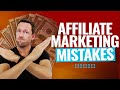 5 Affiliate Marketing MISTAKES Beginners Make (that lose $$$!)