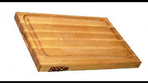 End Grain vs. Edge Grain Cutting Board