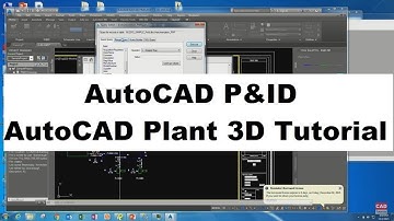 AutoCAD P&ID and AutoCAD Plant 3D Project Database Tutorial