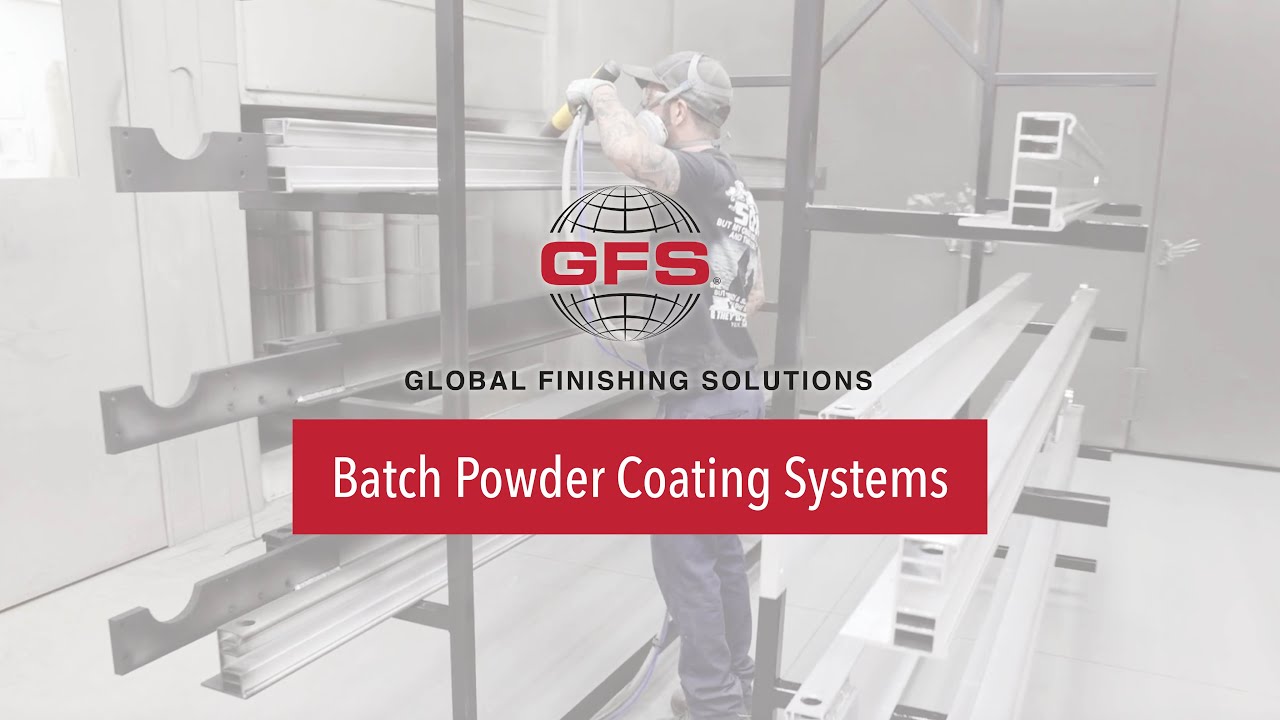 Batch powder coating systems.