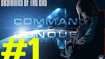 Beginning of the End - Intro - Command and Conquer 4 Tiberian Twilight Hard Walkthrough #1
