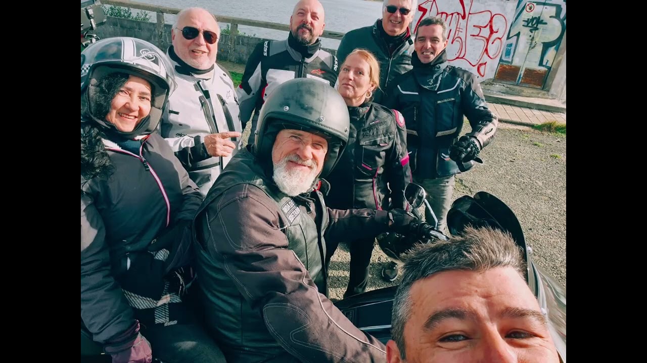 Da Venda Pinheiro ate Sines .passeio moto