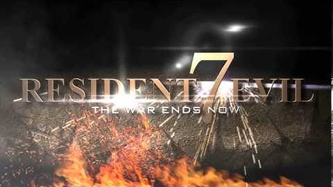 Sony Vegas Pro 11:  INTRO Text Effect(Resident_Evil7)