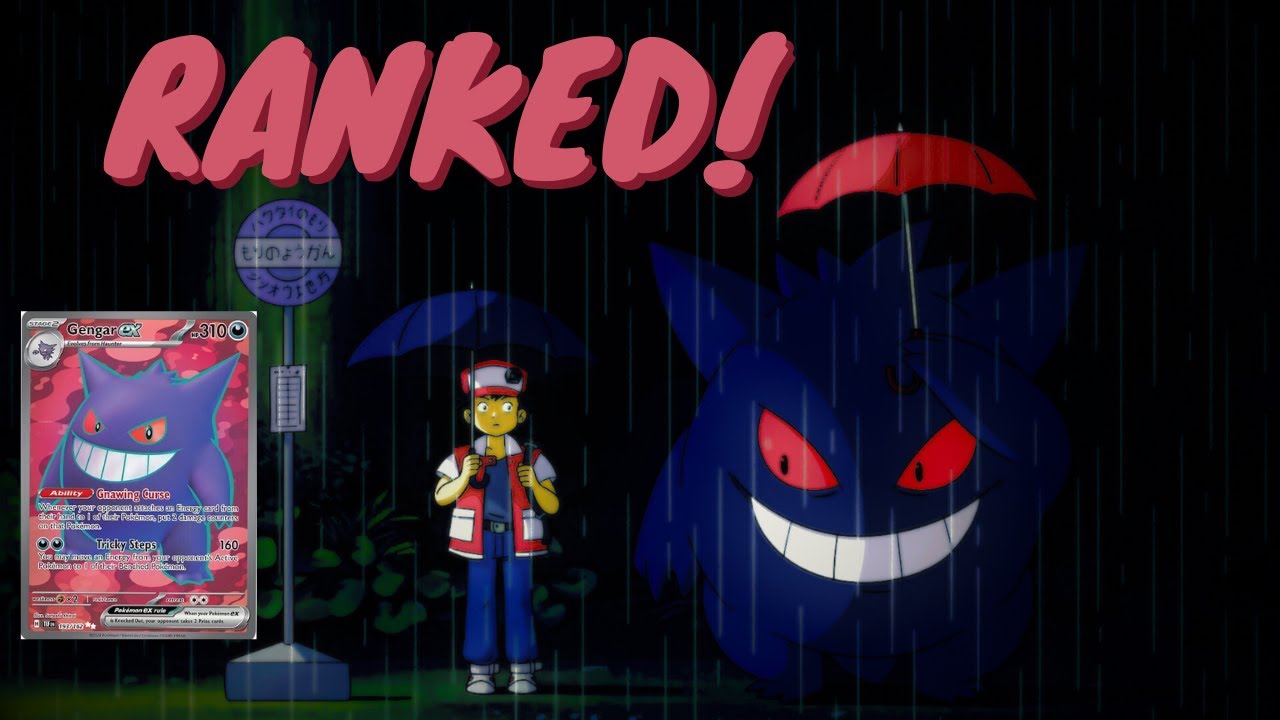 Gengar EX haunts Ranked Pokémon TCG LIVE DESTINED RIVALS YouTube