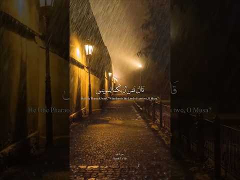 قال فمن ربكما يا موسى سورة طه عبدالرحمن مسعد 