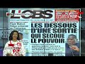 Une de l'Observateur &amp; Record - infos matin 27 octobre 2025