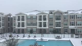 It’s  snowing in Pearland Texas it’s a beautiful day  Texas Realtor here!