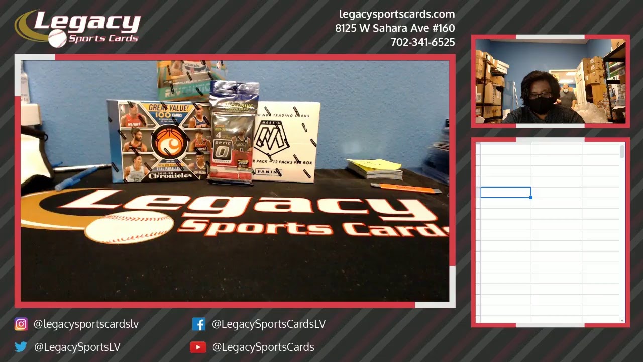 Legacy Sports Cards YouTube
