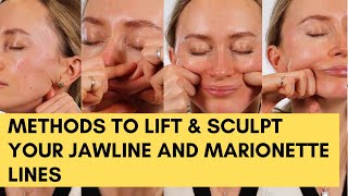 Effective techniques for sculpting and tightening your jawline and marionette lines