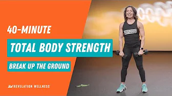 Total Body Strength Workout | Christian Fitness with Weights & Bands