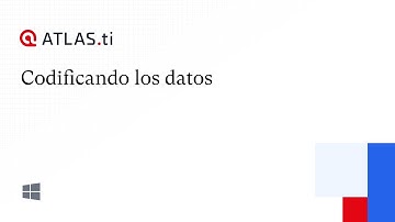 Codificando los datos - ATLAS.ti 22 Windows