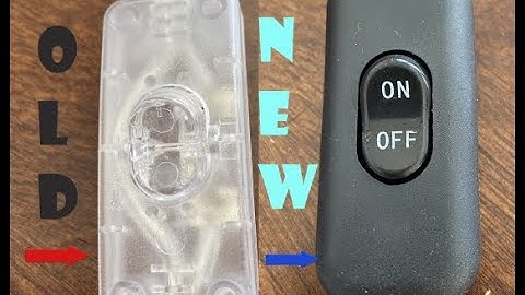 〚DIY〛 Replace lamp inline Switch