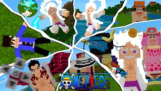 FINALMENTE! NIKA CHEGOU! One Piece Asa V.56 (JAPONESA) com *Gear 5) para MINECRAFT PE!!