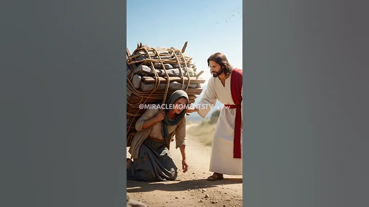 Her burden disappeared #aigenerated#jesusloves#jesus#bible#faith#short #deus #jesus #oracao