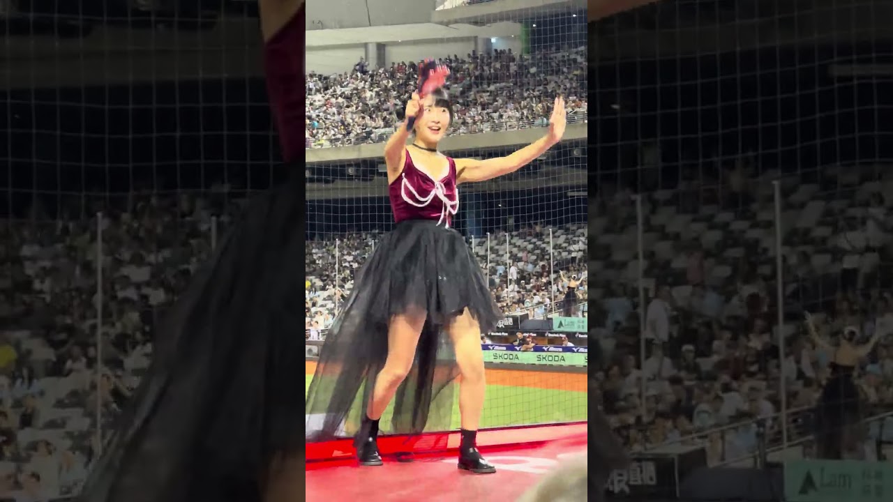 🗓️2025.08.10 📷沈珈妤Cam ⚾️3局下 🎶樂天Disco ⚾️3局下半 🎶球員應援 ⚾️4局上 🎶我是老大 🎡響樂趴Day2 #沈珈妤⁸⁸ #樂天女孩 #RakutenGirls