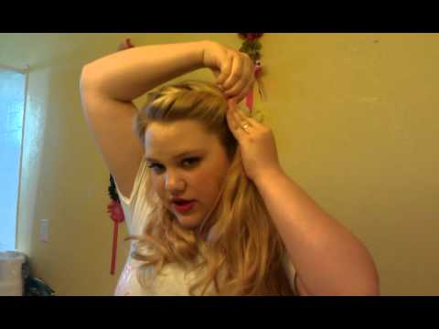 50s Hairstyle Fast And Easy Youtube