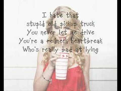 Taylor Swift - Picture To Burn Sing Along