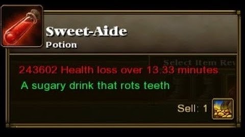 [Torchlight II] Sweet-Aide That Kill Yourself
