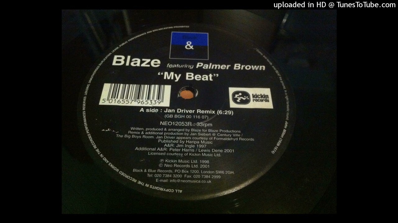 Blaze - My Beat (Jan Driver Remix) - YouTube