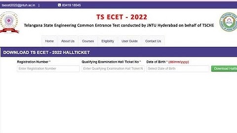 Breaking : TS ECET 2022 hall ticket released at ecet.tsche.ac.in, link here-Class Series
