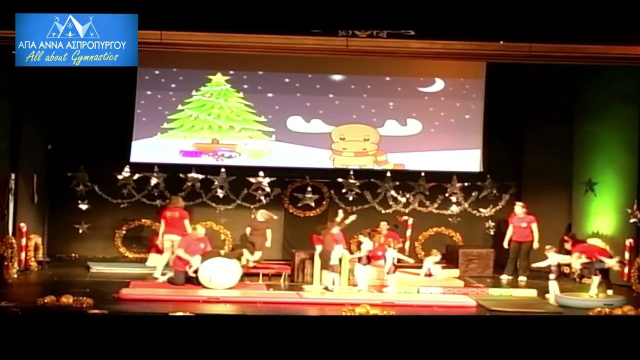 Baby Dance team gymnastics - Επίδειξη ασκήσεων.  