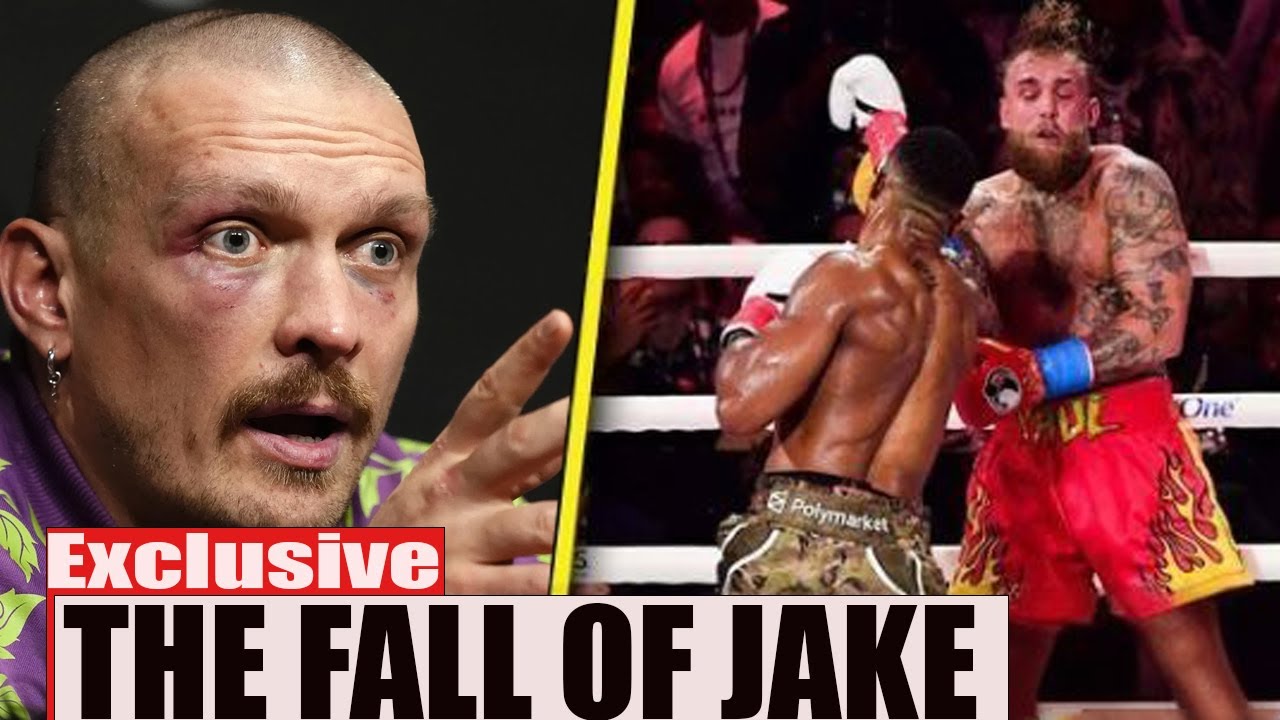 “Karma Strikes!” Oleksandr Usyk REACTS to Jake Paul’s Brutal KO Loss to Anthony Joshua