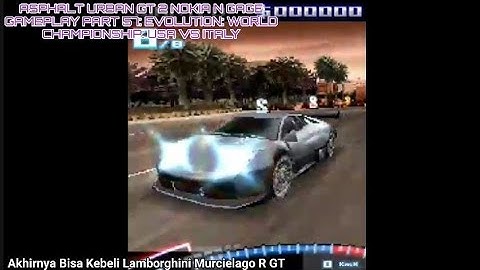 Asphalt Urban GT 2 Nokia N Gage Gameplay Part 57 | Evolution: World Racing Cup: USA VS Italy