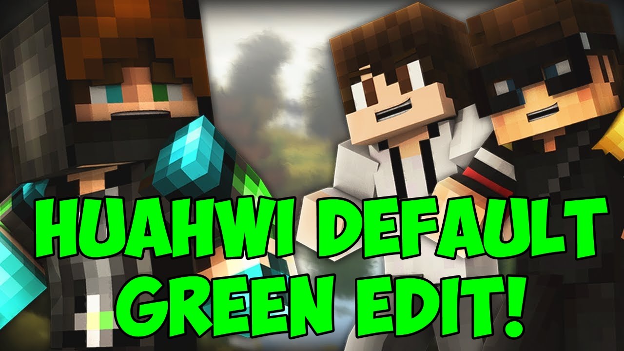 Minecraft PvP Texture Pack - Huahwi Default Green Edit 1.8 & 1.7 | BEST PVP RESOURCE PACK!
