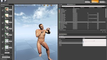 Procedural character design for Unreal 4. (overview) part 2 into Unreal 4