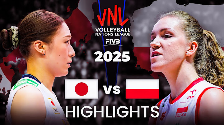JAPAN 🇯🇵 vs POLAND 🇵🇱 | HIGHLIGHTS | Women's VNL 2025
