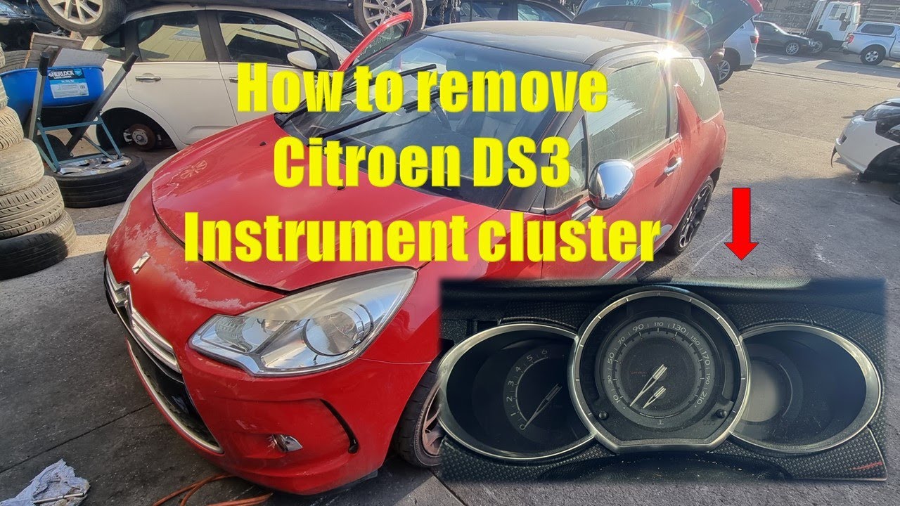 Простое руководство своими руками: снятие приборной панели Citroen DS3 2010-2016